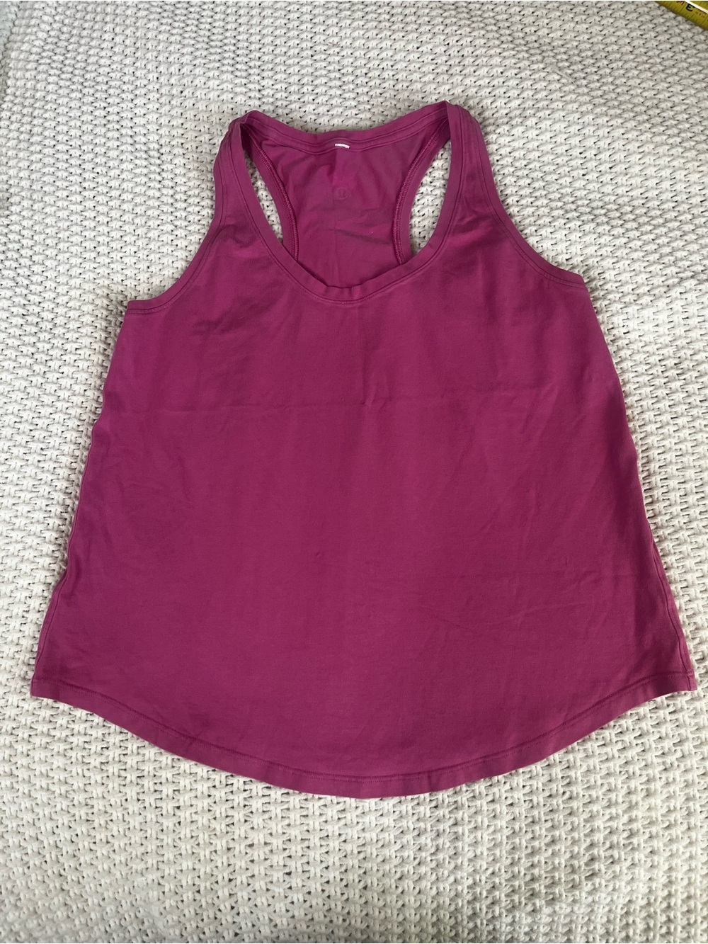 Lululemon Love Tank Top Women’s Size 8 Sleeveless Racerback Berry Pink